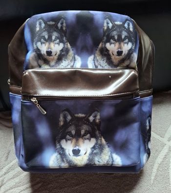 Sac à dos loup