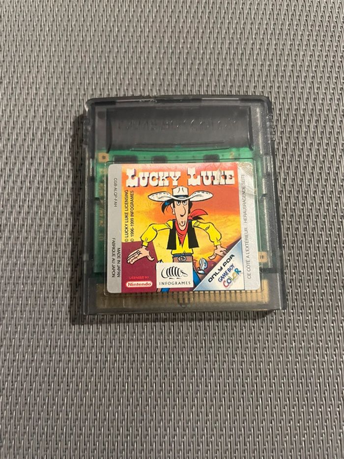 Lucky Luke Jeu Nintendo Game Boy Color