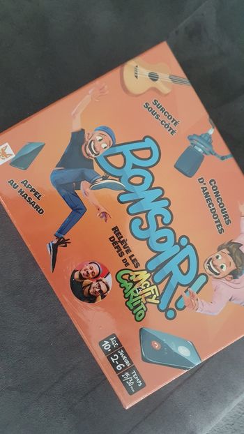 Jeu de société Bonsoir Mcfly et Carlito neuf