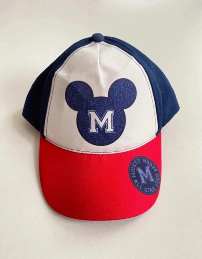 Casquette Mickey Mouse Disney - Neuve avec étiquette - Taille 52 (4/5 ans)