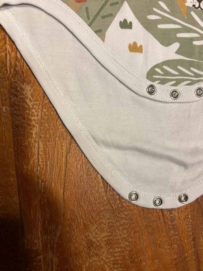 Body manches longues type polo DPAM T36 mois - photo numéro 2