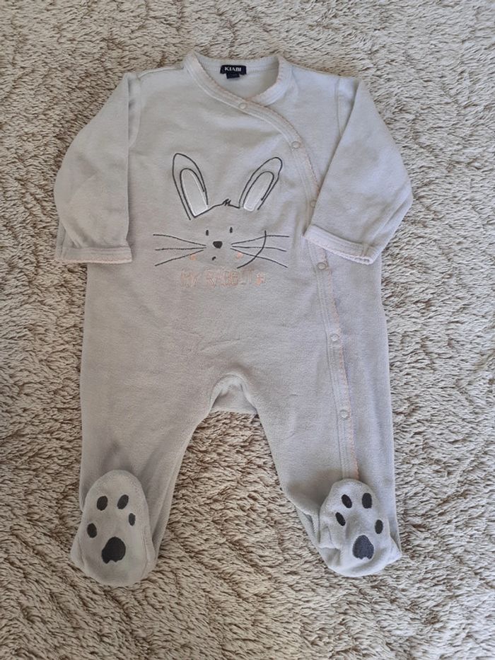 Lot de 5 pyjamas velours 6 mois - photo numéro 11