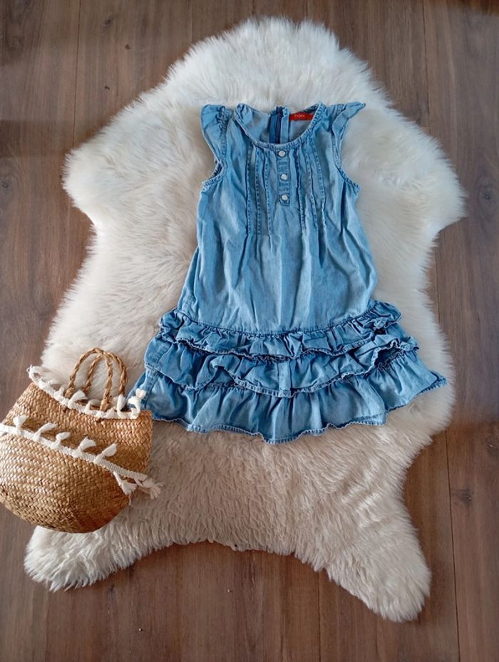 1€ tissaia 👗 robe en jean 5 ans idéal rentrée