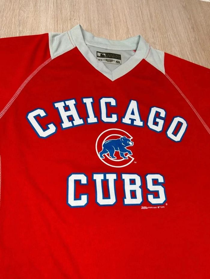 Maillot MLB Chicago Cubs Rouge True Fan - Taille M - photo numéro 4