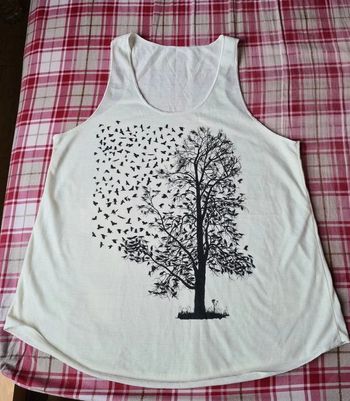 Débardeur imprimé nature neuf