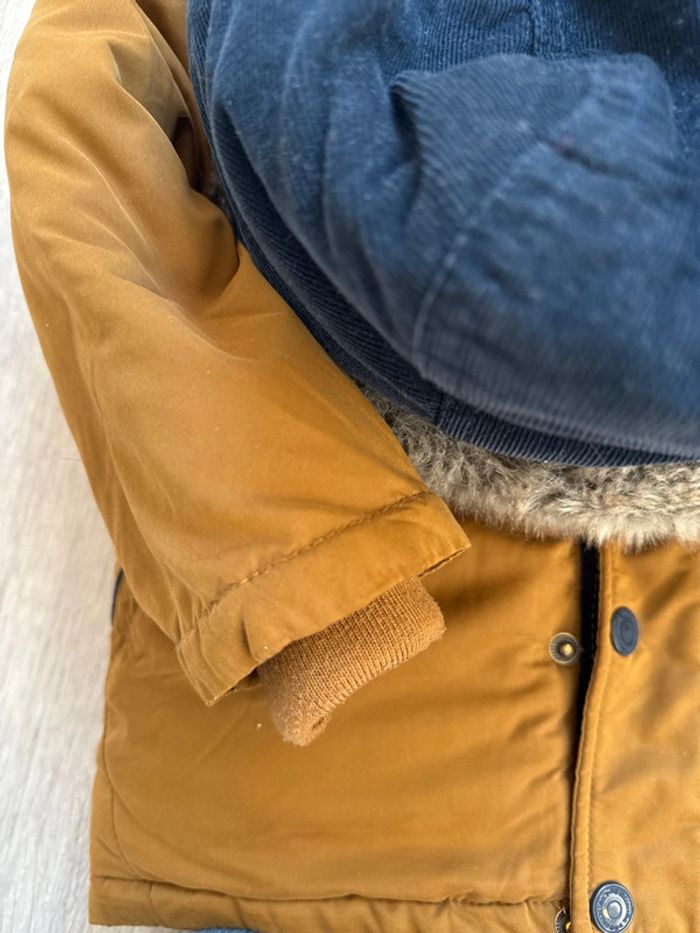Manteau tape à l’œil 24 mois 86cm camel - photo numéro 6