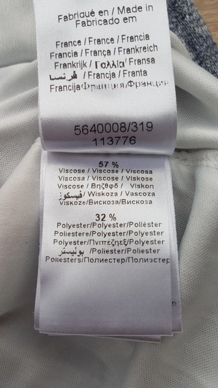 Top 2 en 1 bleu irisé Bréal taille 2 - photo numéro 10