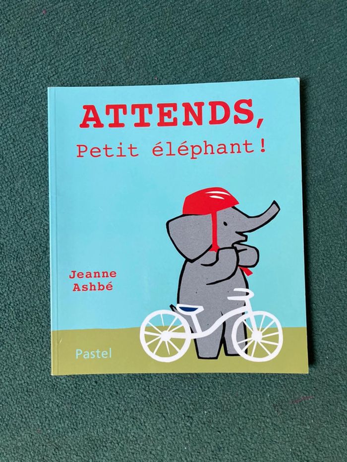 Livre Attends Petit Éléphant!