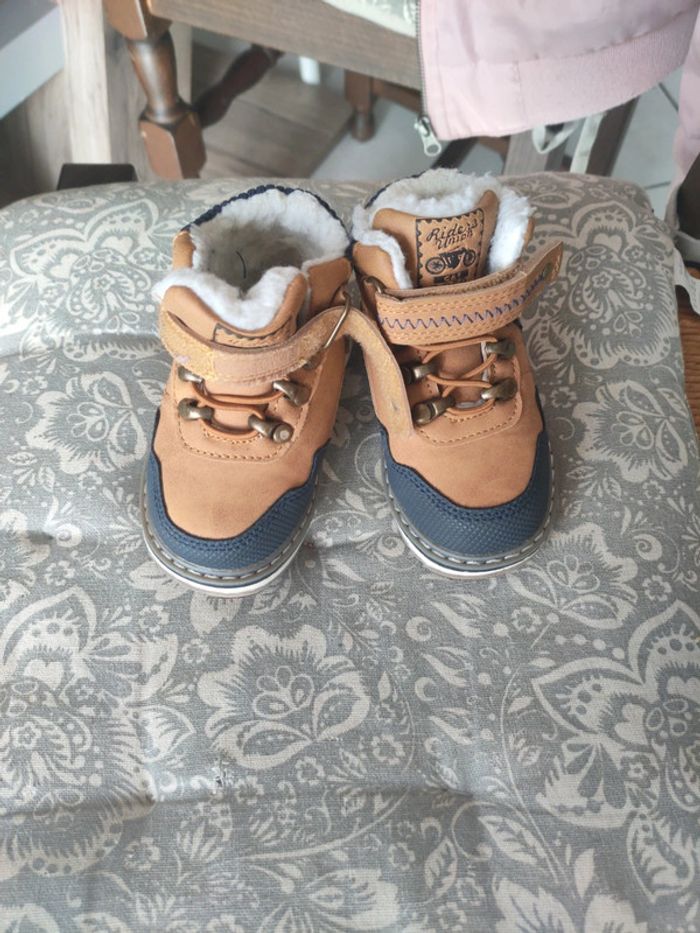 Chaussures fourrées bébé