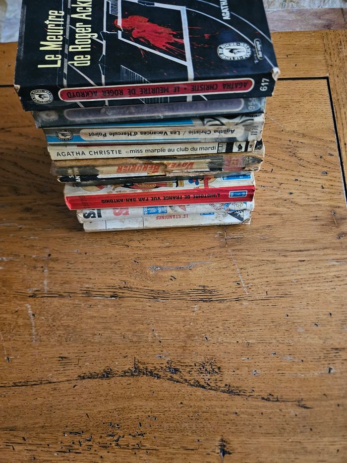 8 livres 📚 romans policiers vintage - photo numéro 7
