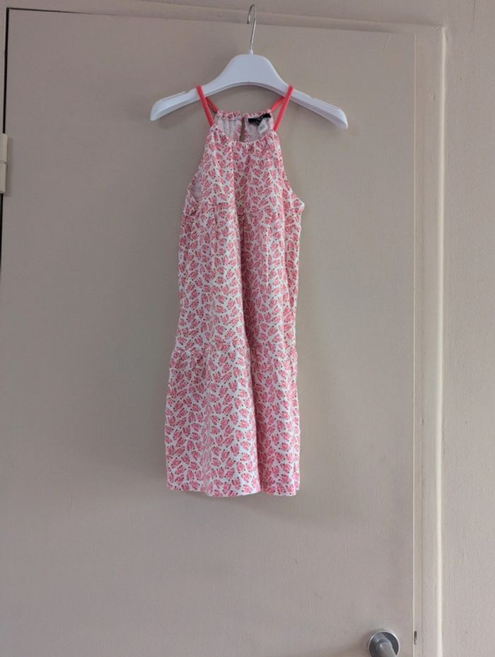 Lot de 2 robes fille fleuris 5 ans neuf - photo numéro 4