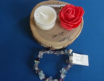 bracelet baroque flurite multi neuf