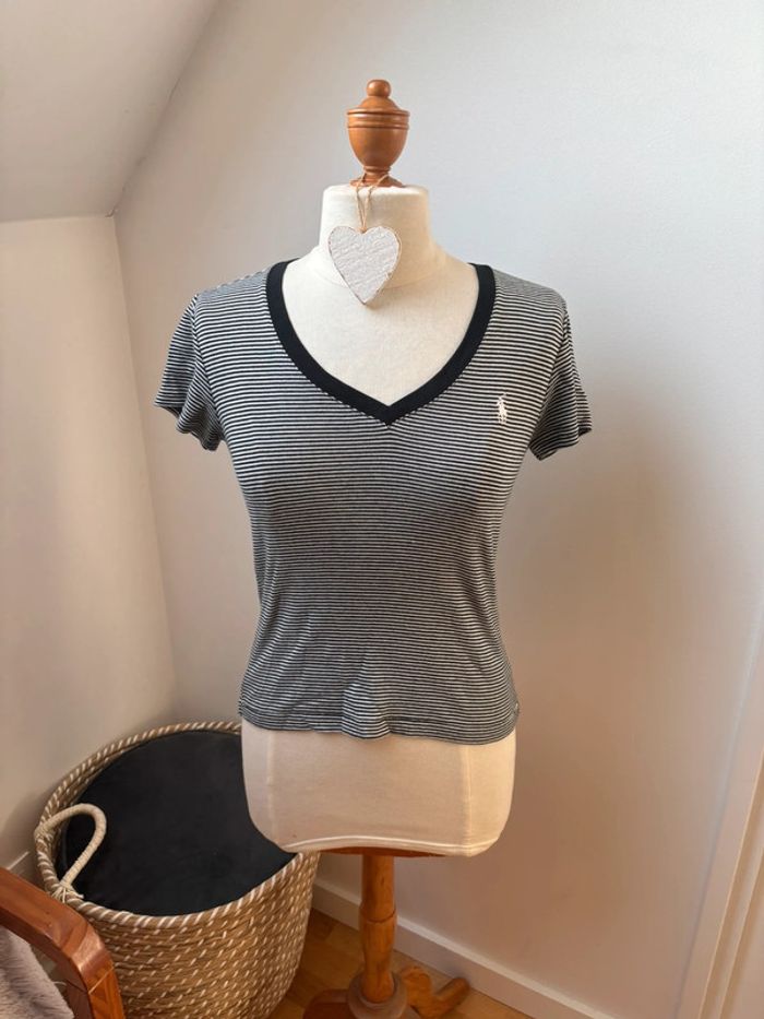 🤍 superbe T-shirt MC - Ralph Lauren - M
