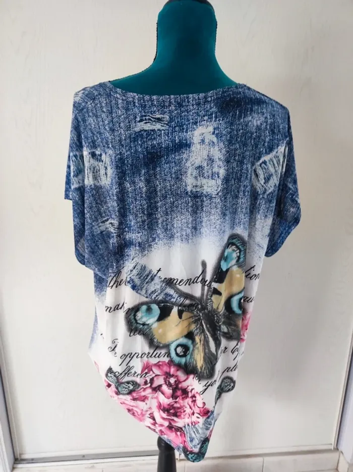 Blouse ou tunique avec strass - photo numéro 3