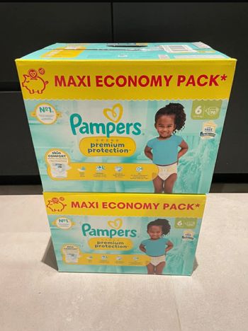 Pampers 6 Premium 2 cartons 