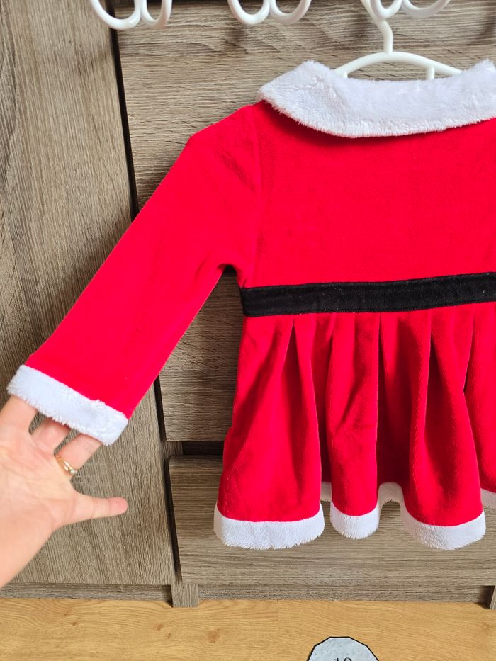 Vêtement Bébé Fille - Robe Noël - 12 mois - photo numéro 7