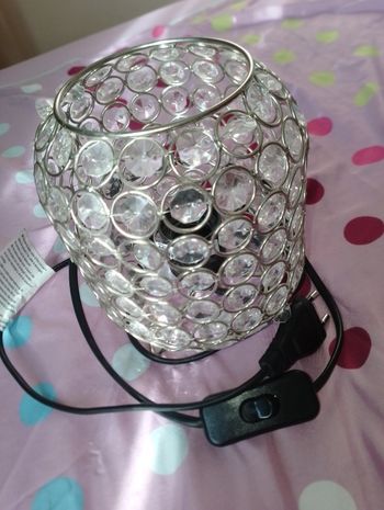 Lampe à poser où de chevet avec brillants