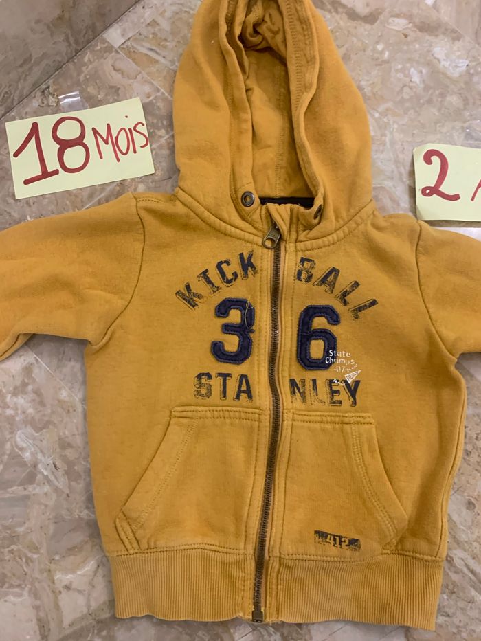 Sweat capuche 18-24 mois - photo numéro 2