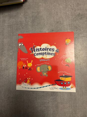 Livre, histoire et comptines livre 1