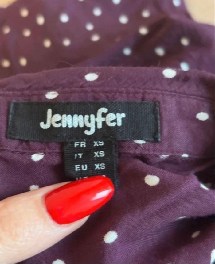 Blouse Jennyfer taille XS - photo numéro 3