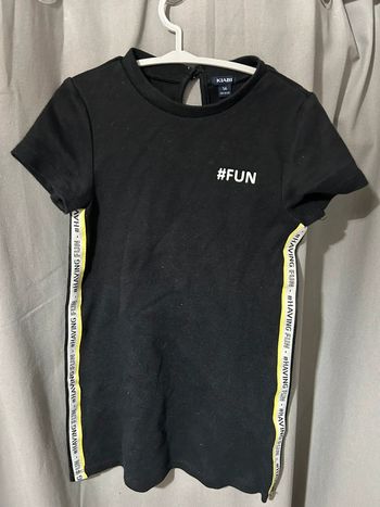 Robe manches courtes