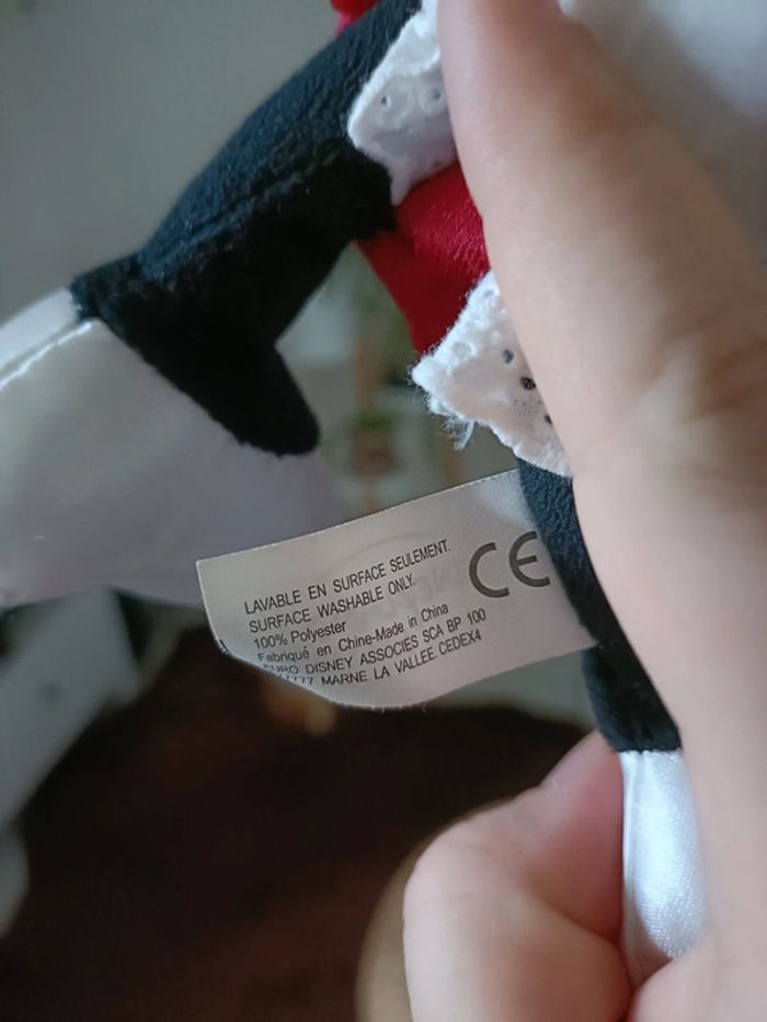 Peluche Minnie robe de soirée rouge - photo numéro 11