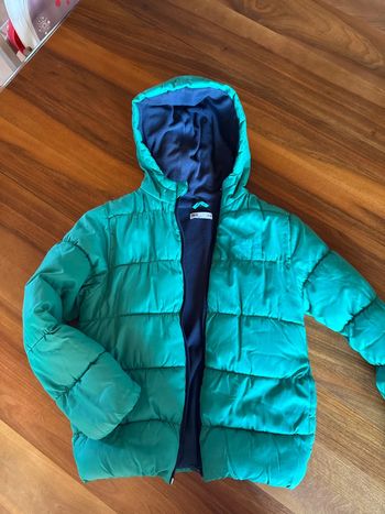 Doudoune manteau chaud polaire hiver garçon 9 ans 10 ans