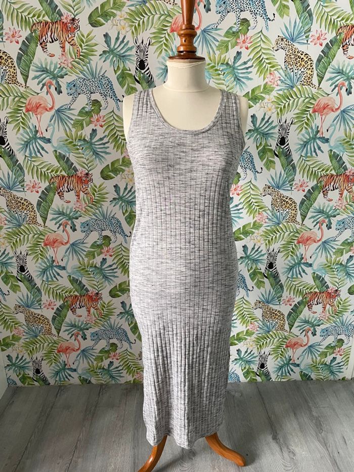 Robe longue fendue