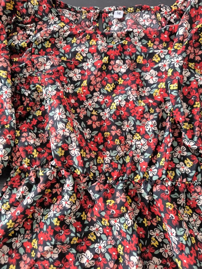 Robe manches 3/4 5 ans - photo numéro 3