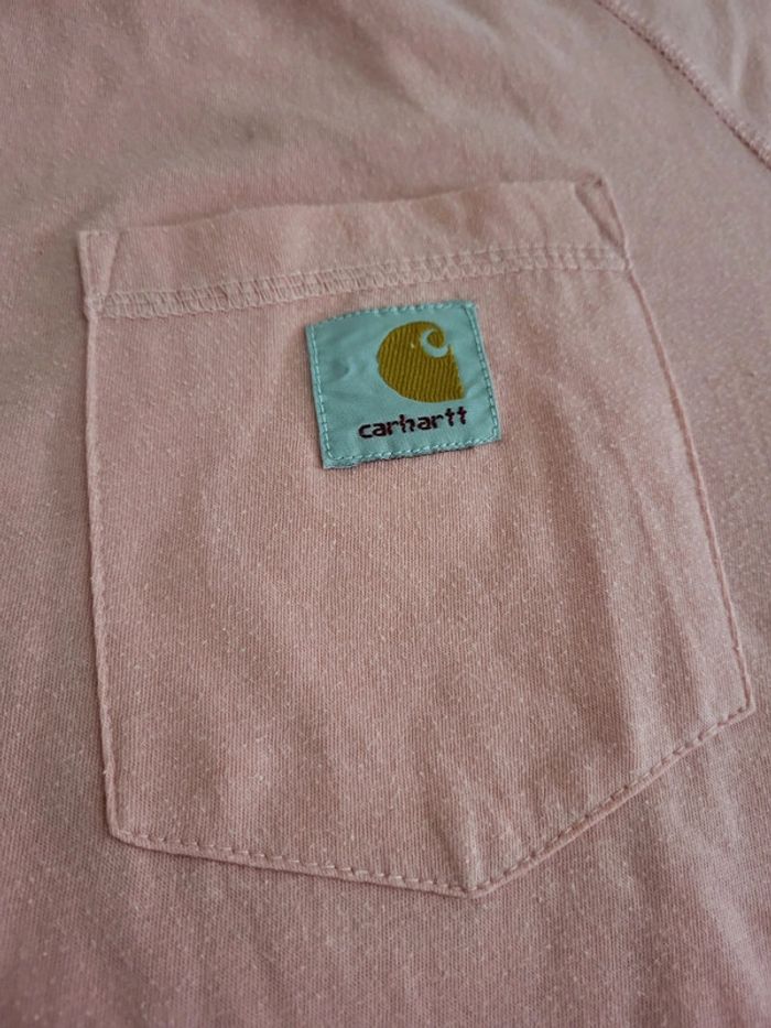 T-shirt Carhartt rose - M - photo numéro 3