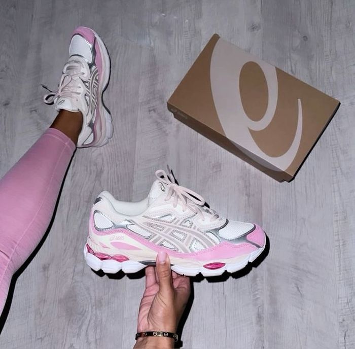 Asics gel nyc rose blanche 40 - photo numéro 2