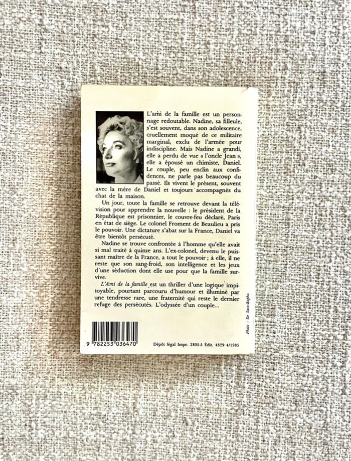 Christine Arnothy - L'ami de la famille - le Livre De Poche - photo numéro 2