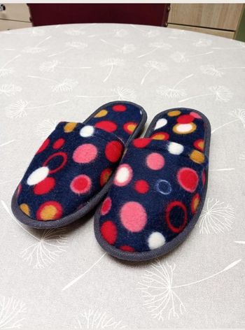 Pantoufles pois