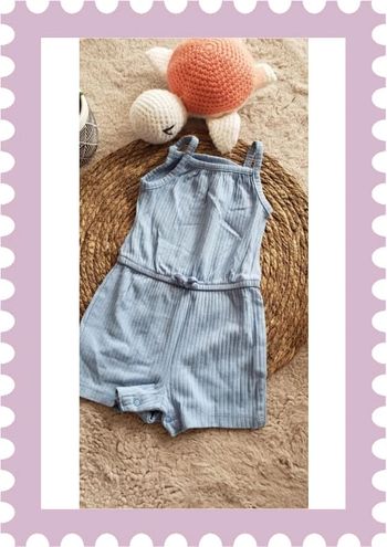 Combi short fille 6 mois