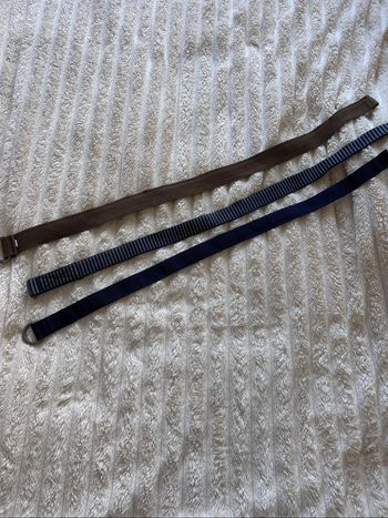 Lot 3 ceintures