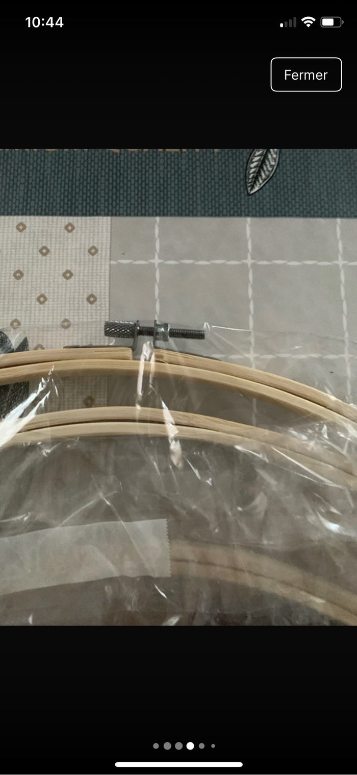 3 cerceaux antidérapants pour la broderie, point de croix, couture - Neuf - photo numéro 3