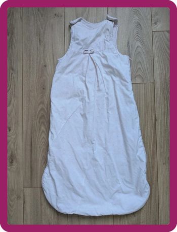 turbulette gigoteuse rose pale taille naissance 0-18 mois évolutive Maison du monde