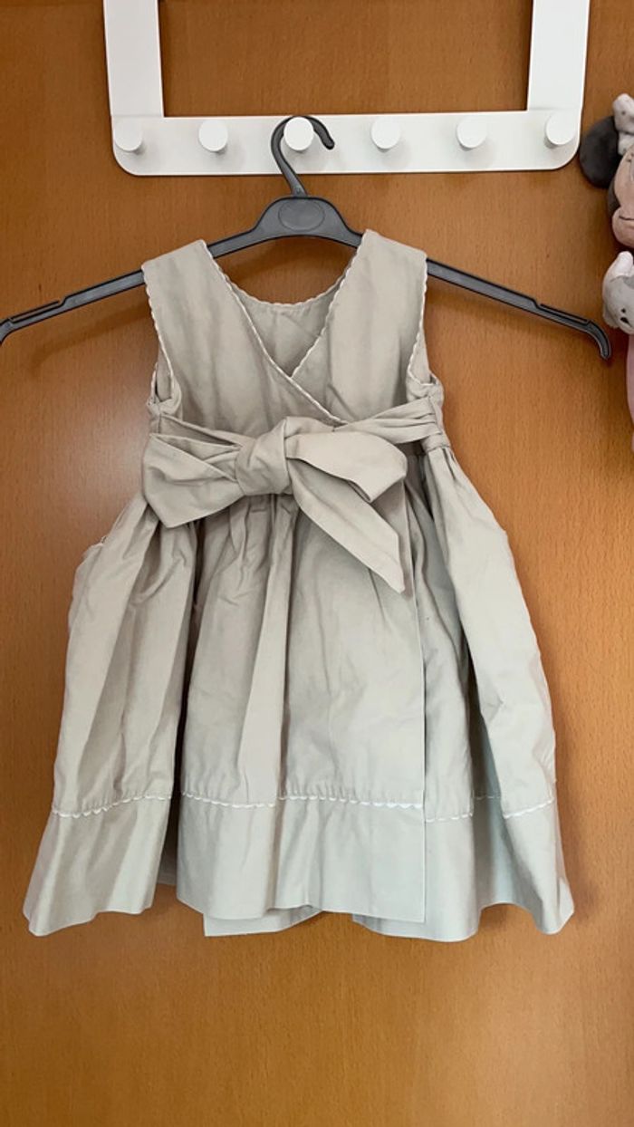 Très jolie robe évasée « thym, romarin, aneth » en taille 2 ans - photo numéro 4