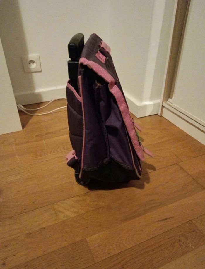 Cartable à roulette tann's - photo numéro 2