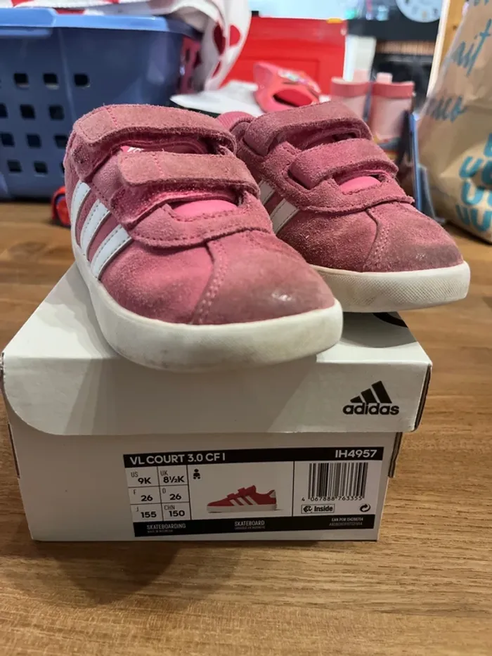 Basket fille t26/26,5 adidas - photo numéro 10