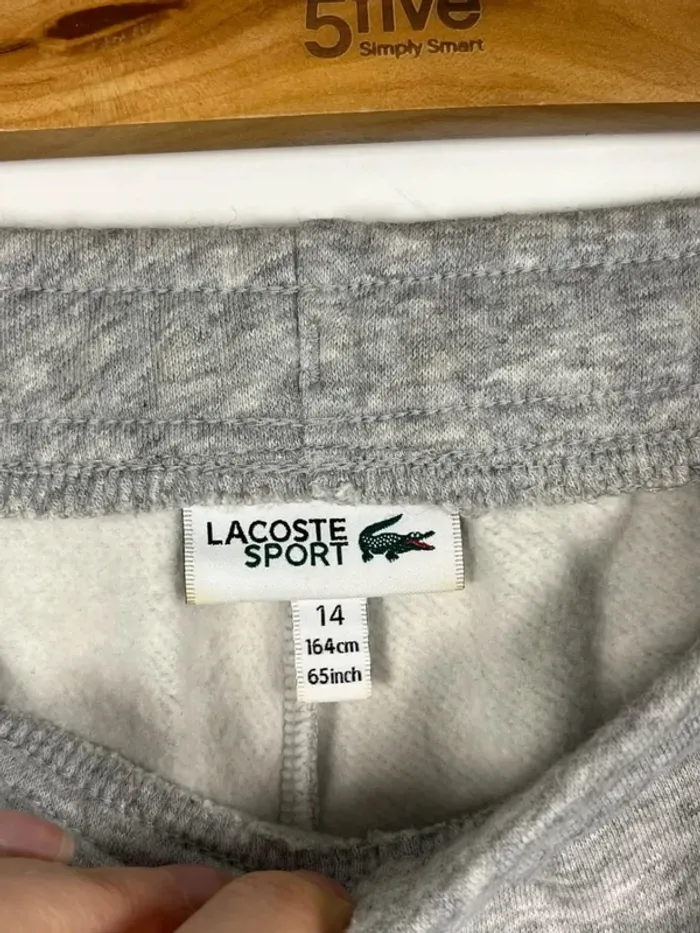 Jogging gris Lacoste - photo numéro 3