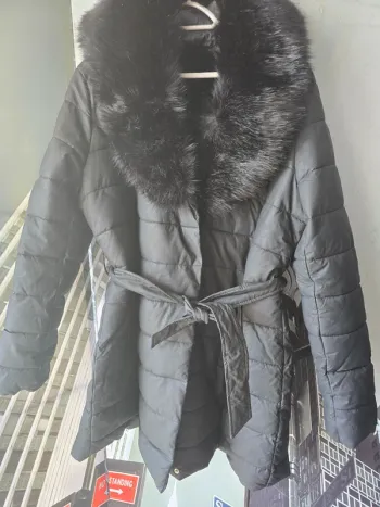 Longue doudoune noire – Taille XXL