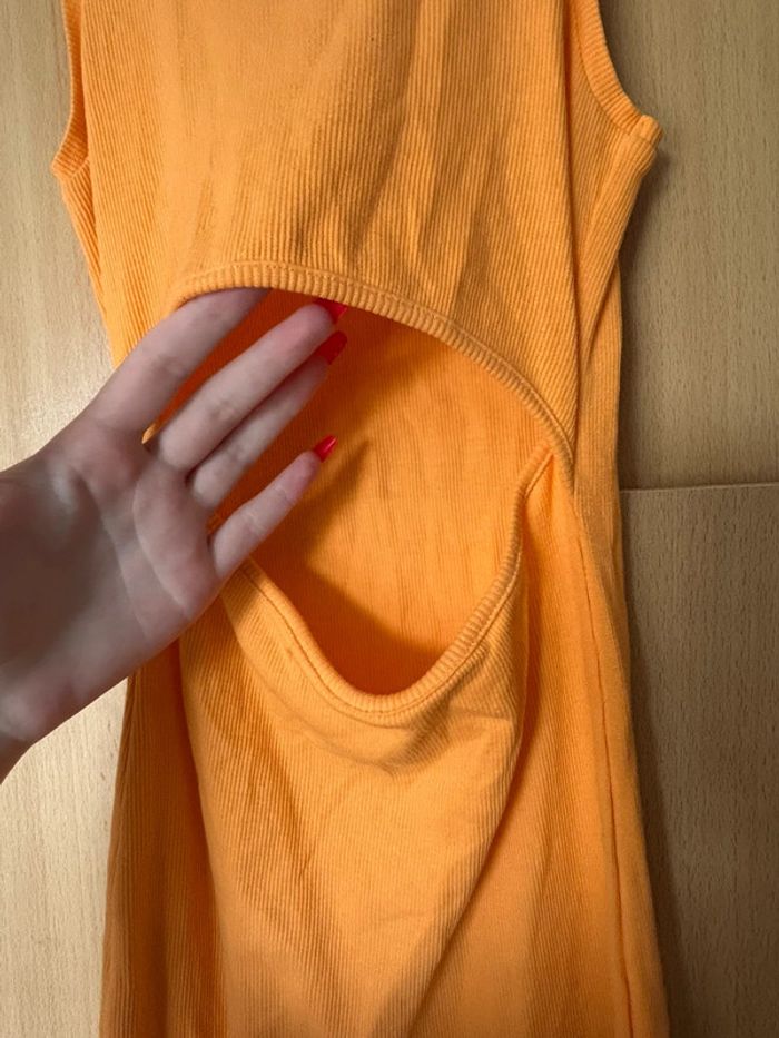 Robe orange d’été - photo numéro 2