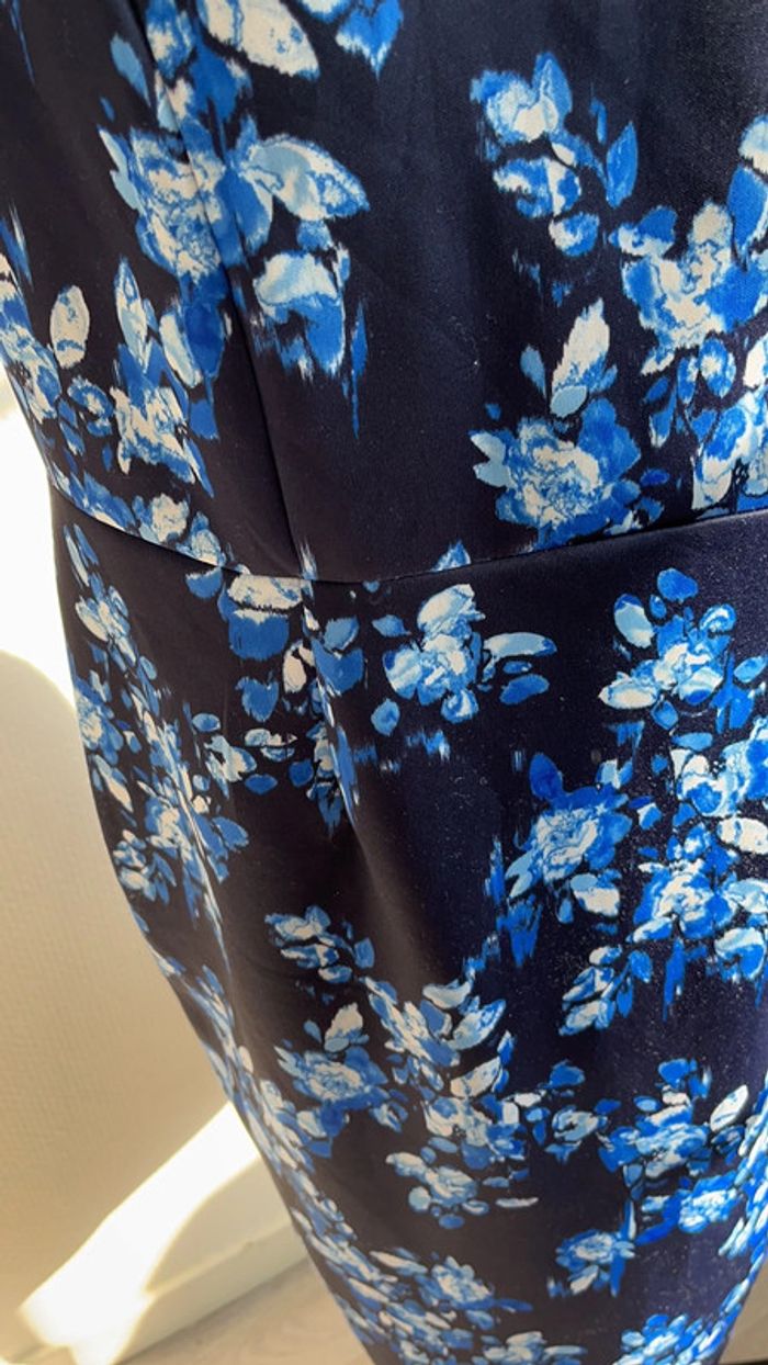 Robe fleurs bleu - photo numéro 4