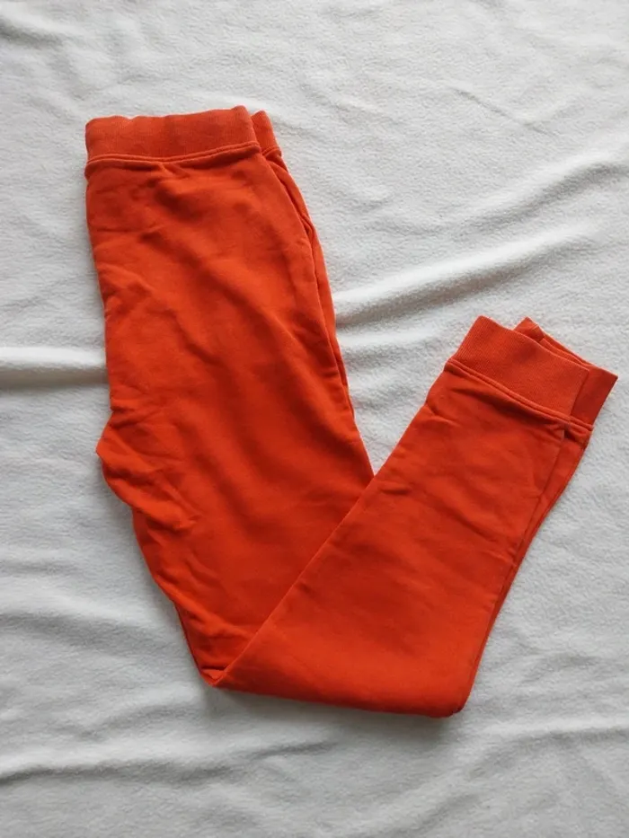 Bas de jogging leger orange brique T12A - photo numéro 2