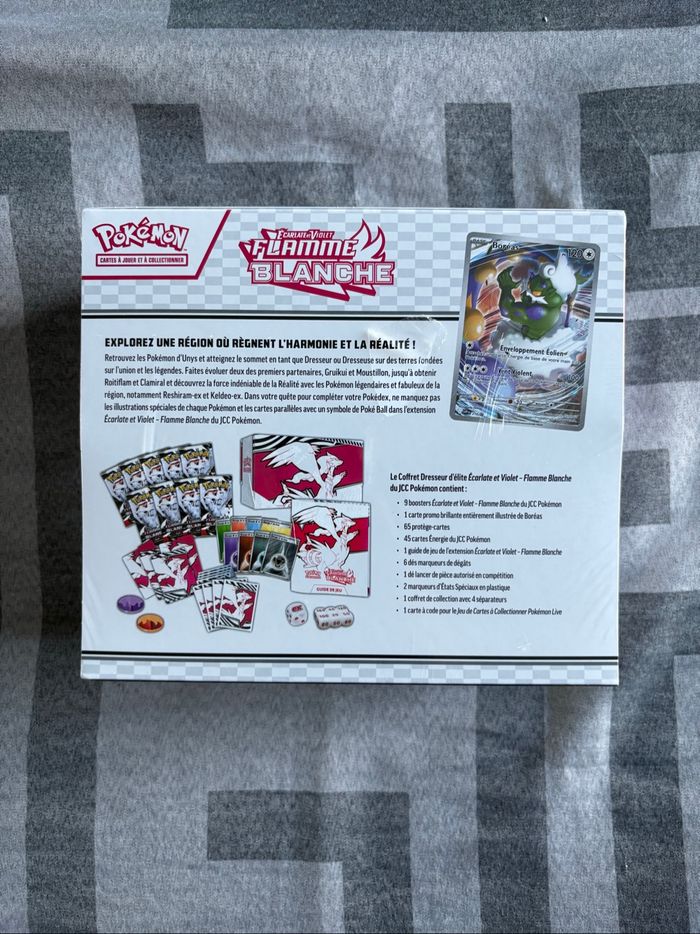 Pokémon ETB Flamme Blanche EV10.5 - photo numéro 4
