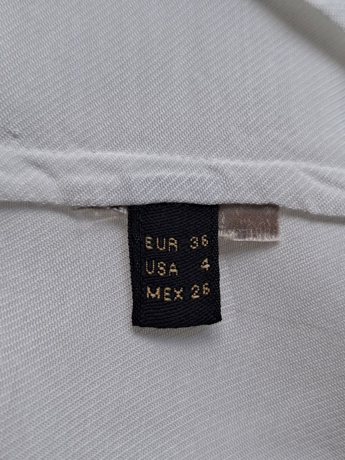 Blouse Massimo Dutti t.36-38 coton/soie quasi neuve, dimensions disponibles - photo numéro 5