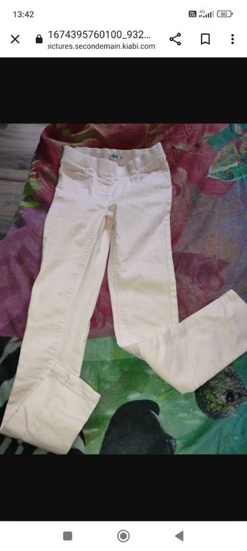 Pantalon taille élastique