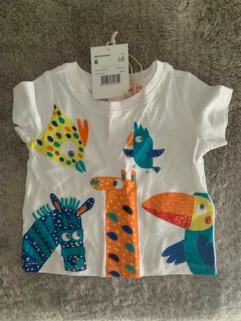 T-shirt manches courtes neuf avec étiquette