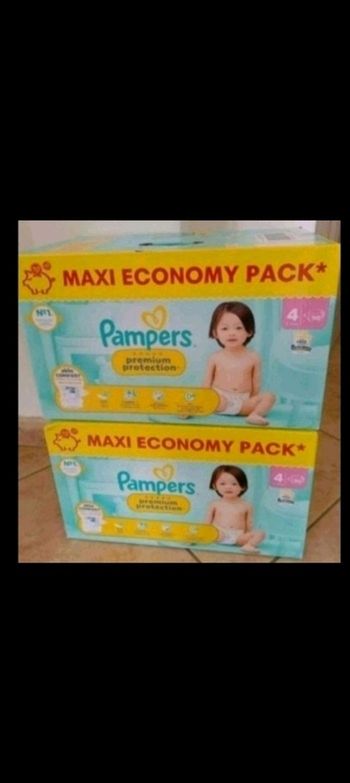 180 couches pampers prenium protection taille 4